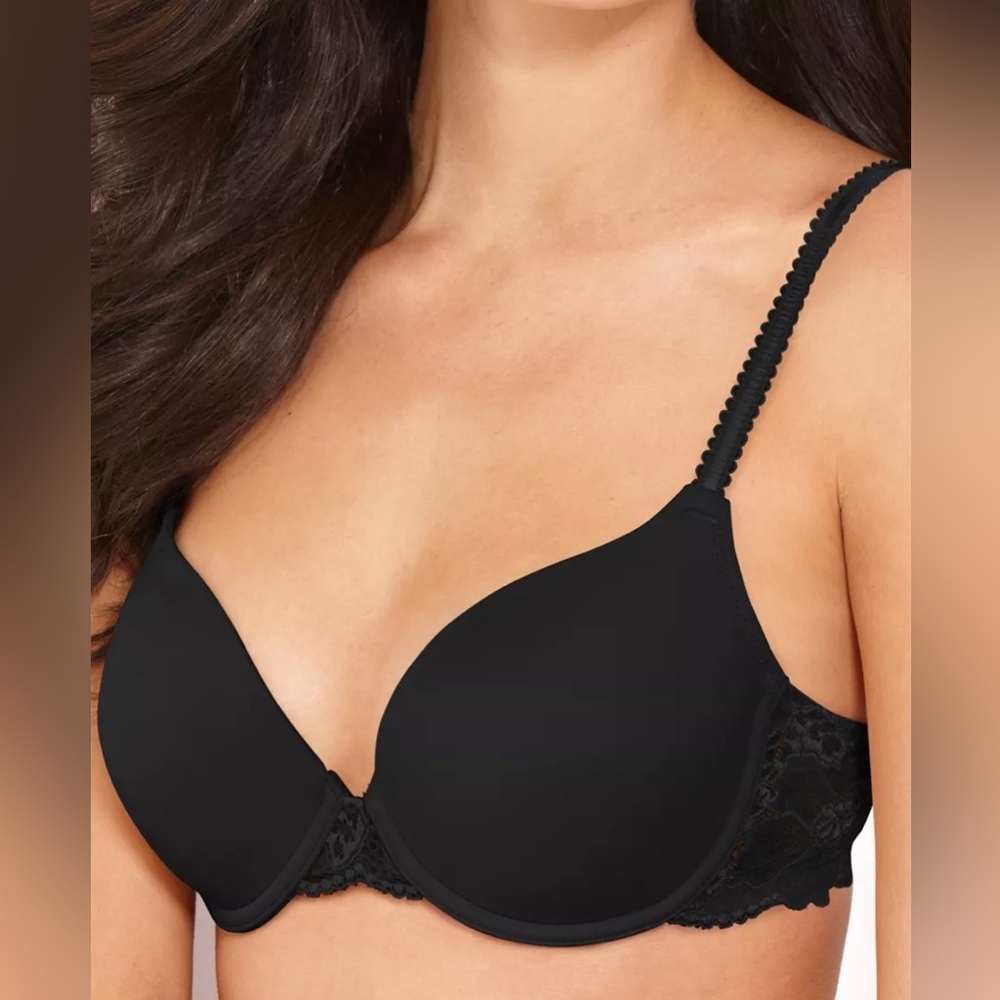 Wacoal Black French Garden Contour Bra